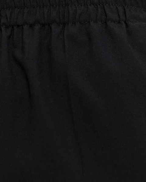 Pleated Wool Trousers in Black — снимка 2