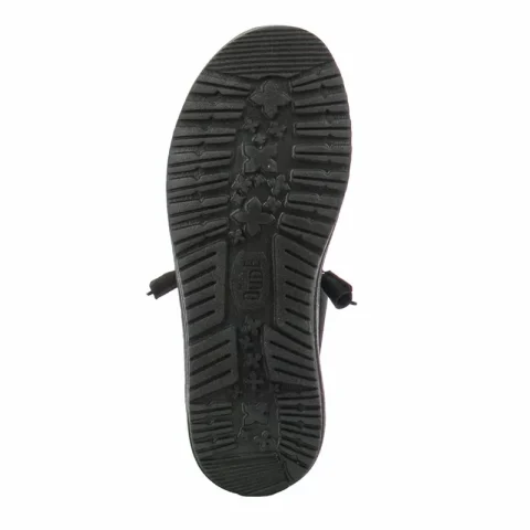 Мъжки Ежедневни HEY DUDE – 40700-060 WALLY STRETCH BLACK — снимка 4