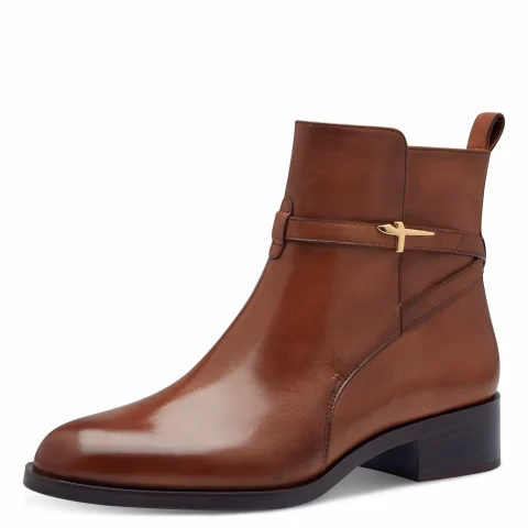 Дамски Равни Боти TAMARIS – 1-25321-43-305 COGNAC — снимка 3