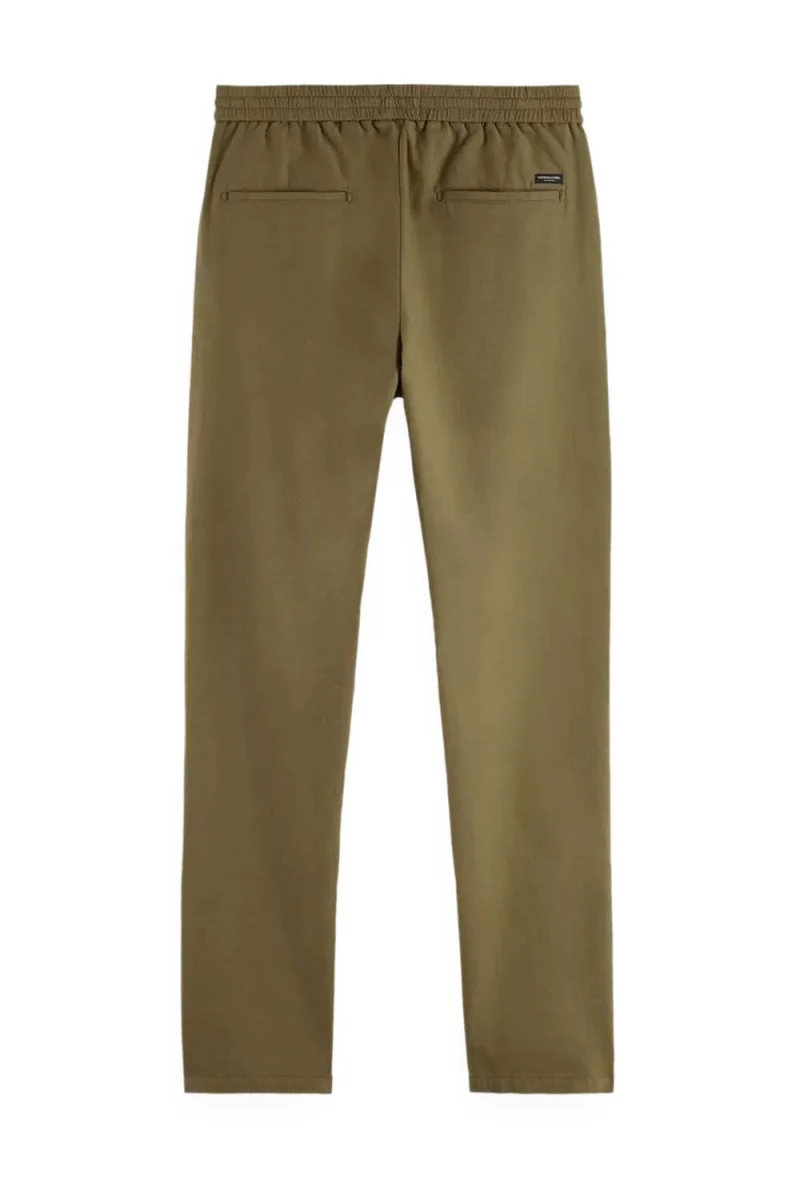 Панталон Warren Linen Straight Jogger 179834 SC300 classic green — снимка 2