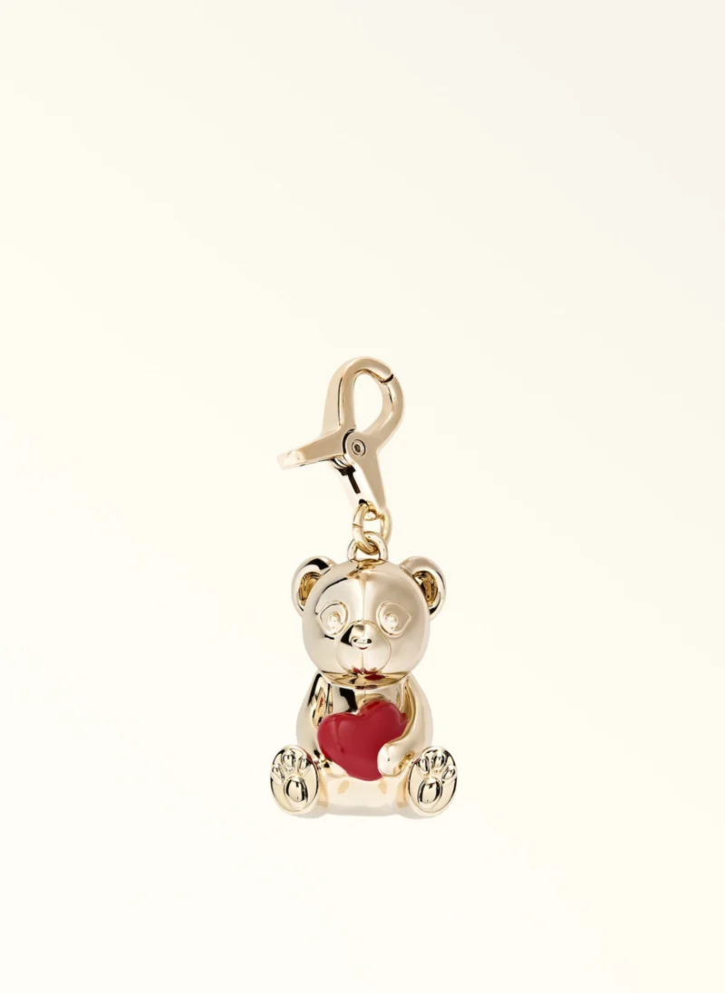 Ключодържател Furla Charm Hashtag Gold Red