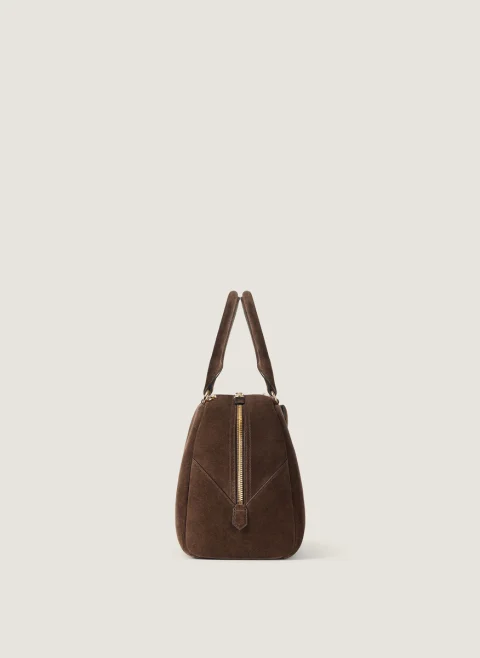 Велурена чанта 'Antigona East-West Bowling' Givenchy — снимка 2