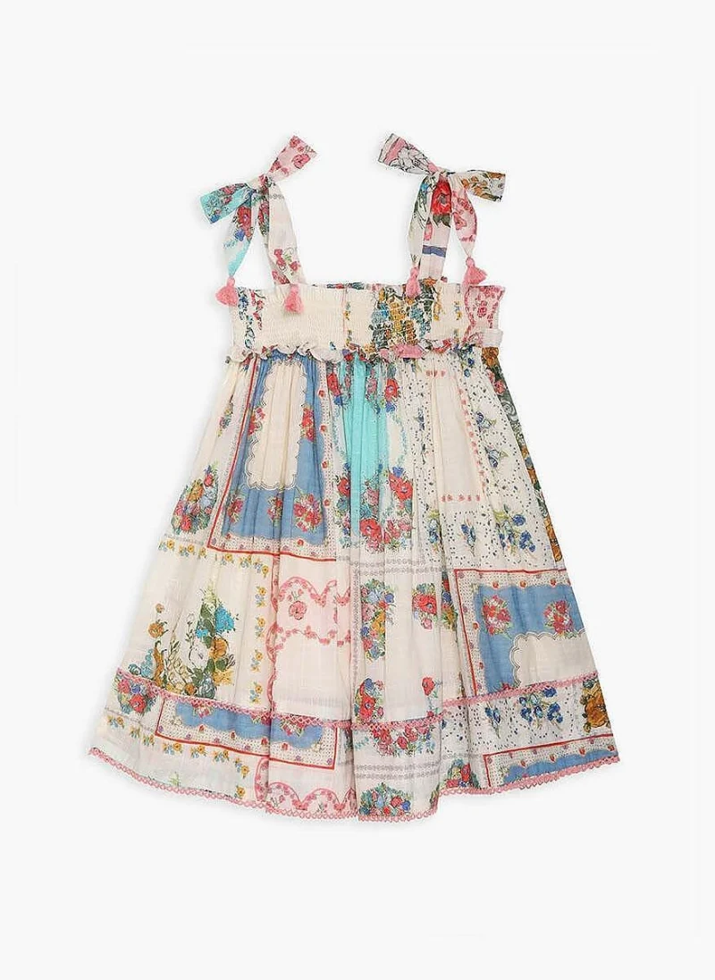 Рокля с принт Zimmermann Kids