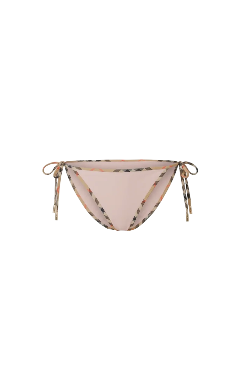 Check Trim Bikini Briefs