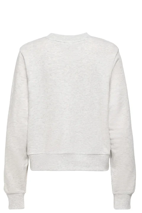 Суичър Onlbila L/S Bear O-Neck 15363143 BS000086 light grey melange — снимка 2