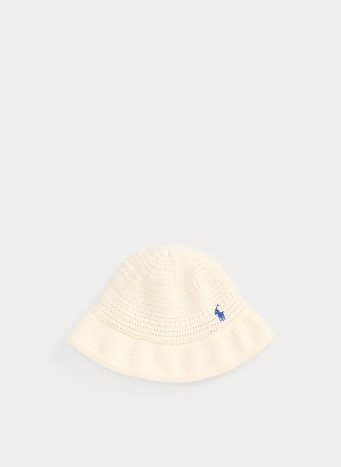 Шапка от фино плетиво Ralph Lauren Kids