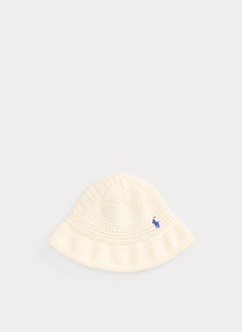 Шапка от фино плетиво Ralph Lauren Kids