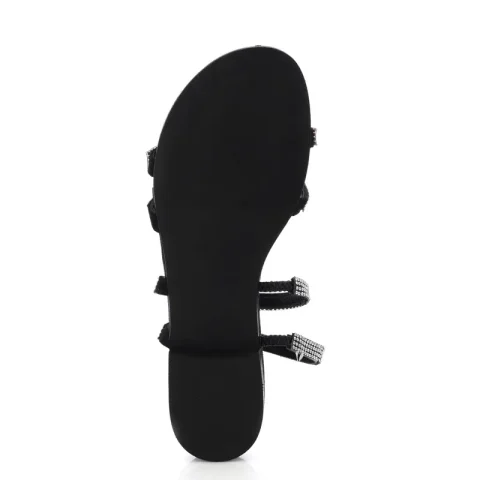 Дамски Равни Чехли CARLO FABIANI 3469 black — снимка 4