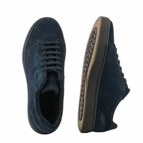 Мъжки Сникърс GEOX – U55LDA U BALTMOORE NAVY — снимка 4