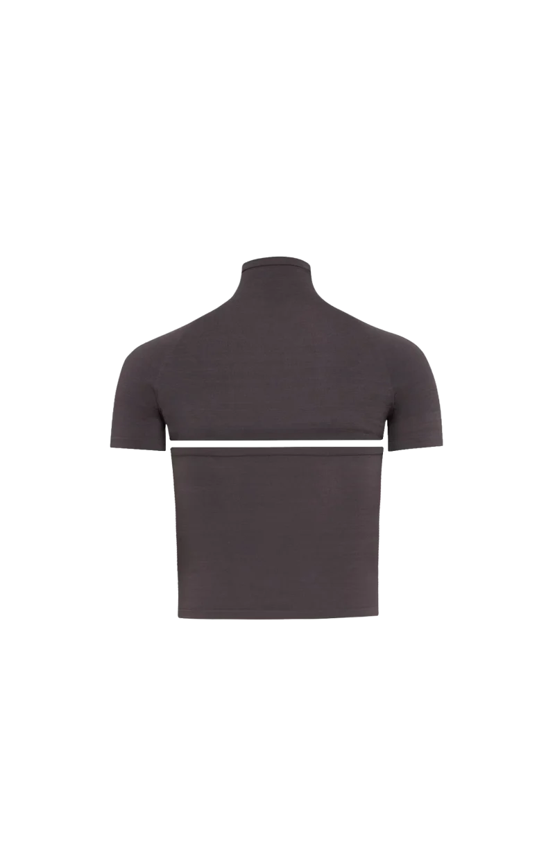 Second-Skin Knit Cut-Out Top — снимка 2