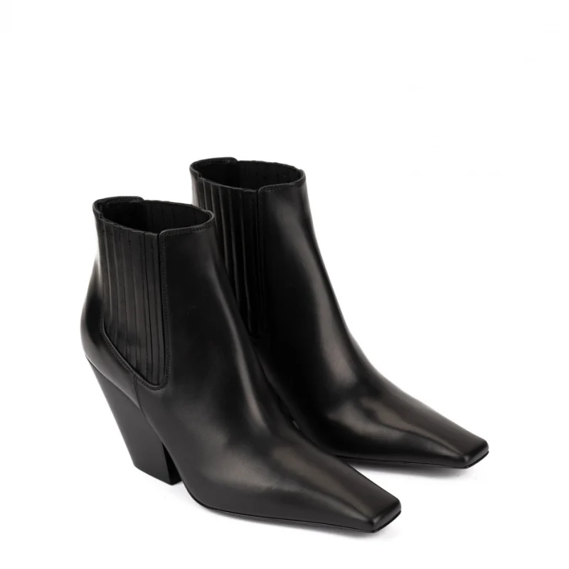 Дамски кожени боти Casadei — снимка 5