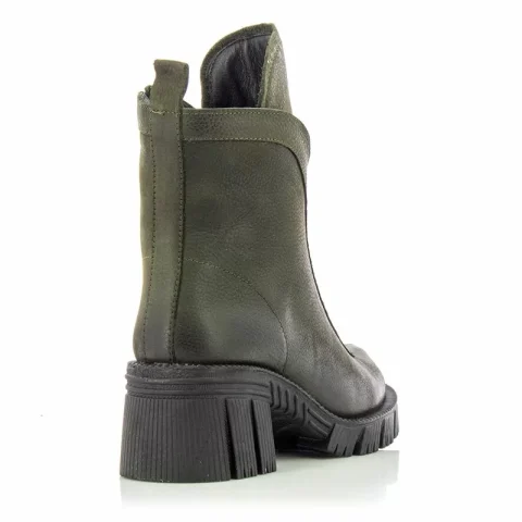 Дамски Кубинки CARLO FABIANI – D22KC-4120-LX KHAKI NABUCK — снимка 2