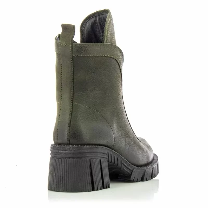 Дамски Кубинки CARLO FABIANI – D22KC-4120-LX KHAKI NABUCK — снимка 2