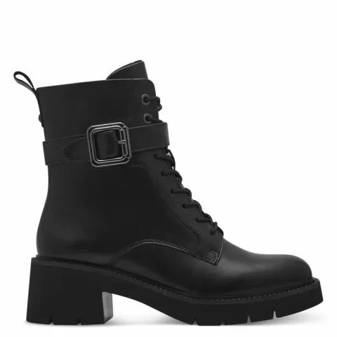 Дамски Кубинки TAMARIS – 1-25240-43-003 BLACK LEATHER