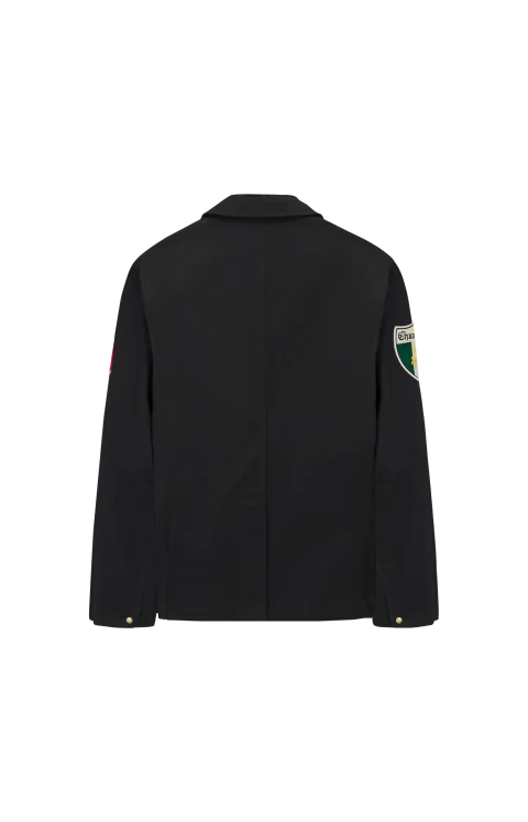 Players Twill Blazer Jacket in Black — снимка 2