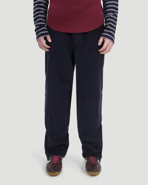 Self Trouser in Navy Corduroy — снимка 2