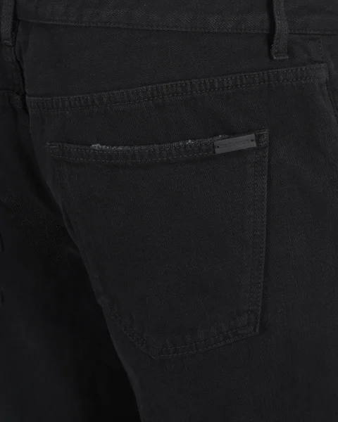 Baggy Jeans in Carbon Black Denim — снимка 3