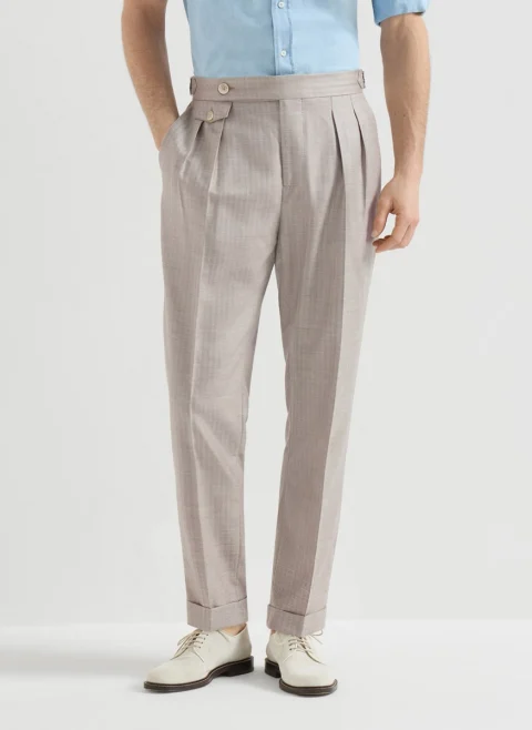Панталон `Chevron` Brunello Cucinelli — снимка 2