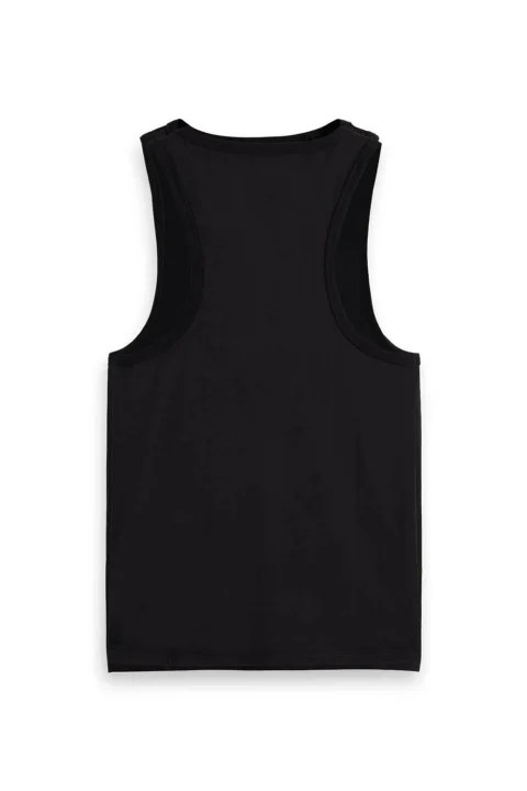 T-Shirt Racer Tank 179190 SC001 black — снимка 2