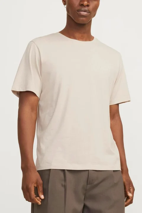 T-Shirt Jjecorp Logo Tee Ss O-Neck 12151955 13-0000 TCX moonbeam — снимка 2
