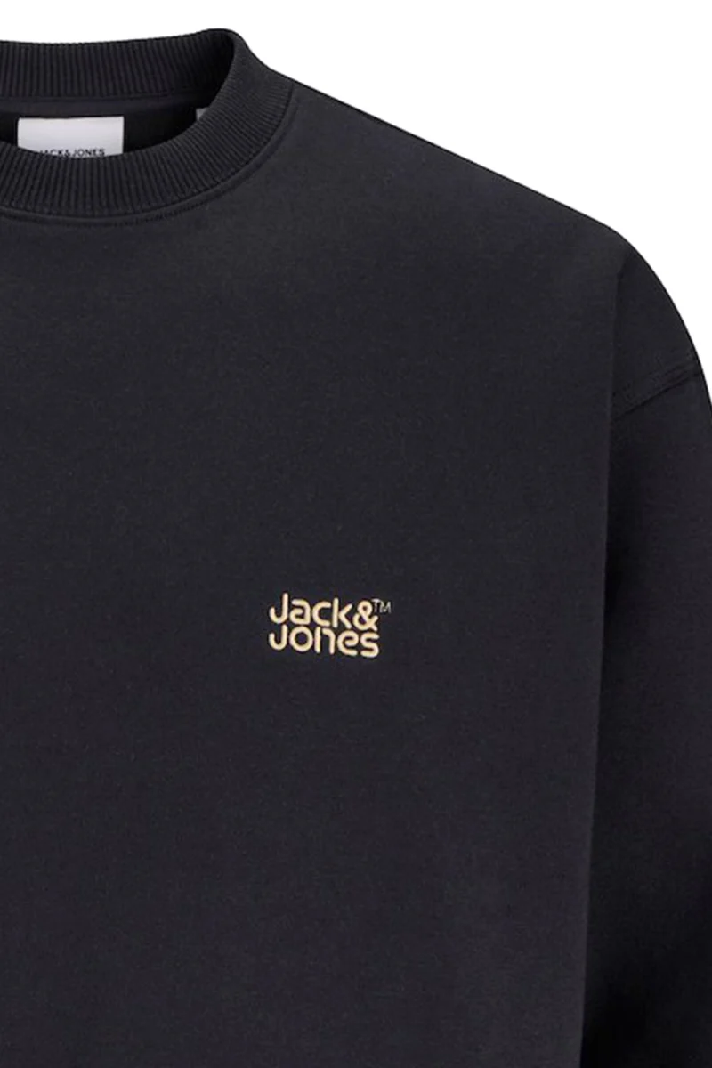 Суичър Jjecolton 12299015 C-N10 black — снимка 2