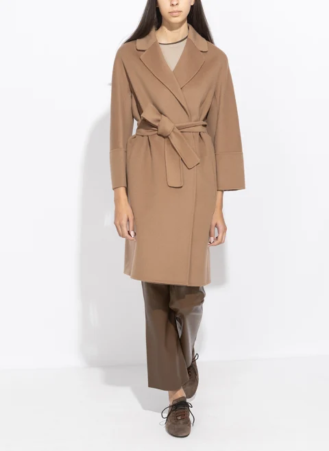 Палто от двойно тъкана вълна S' Max Mara Arona