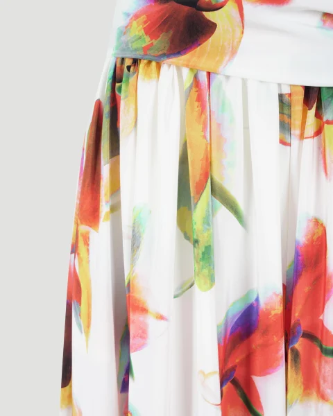 Solarised Orchid Print Pants — снимка 3