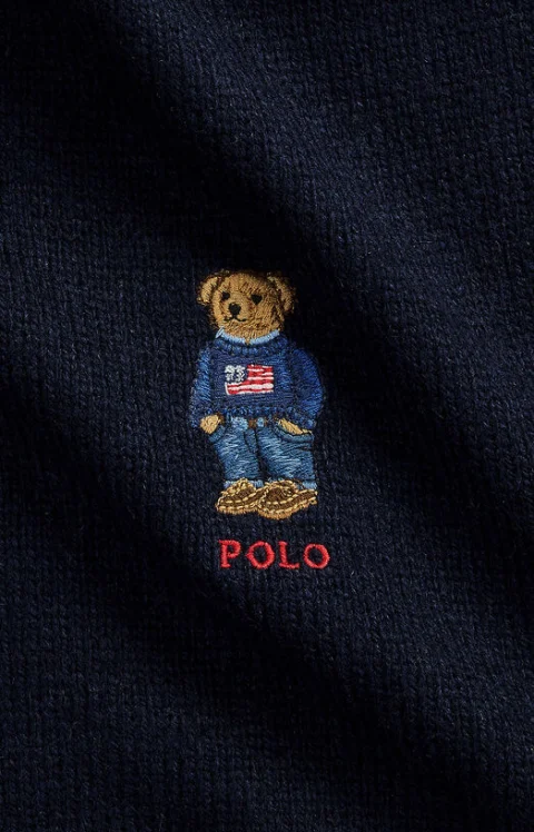 Комплект от шапка и шал Polo Bear — снимка 2