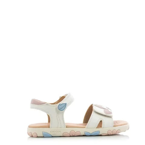 Сандали Момичета GEOX – J358ZA C1Z8W J SANDAL HAITI GIRL WHITE/ROSE