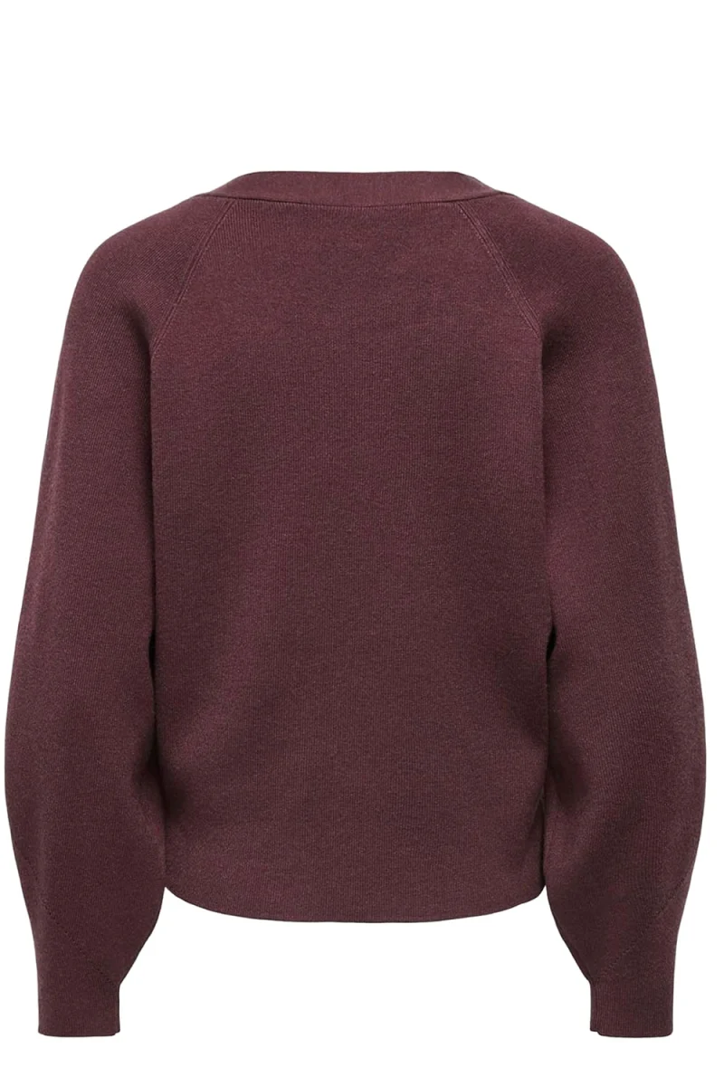 Жилетка Onlsiteri V-Neck 15374994 19-1718 TCX fig — снимка 2