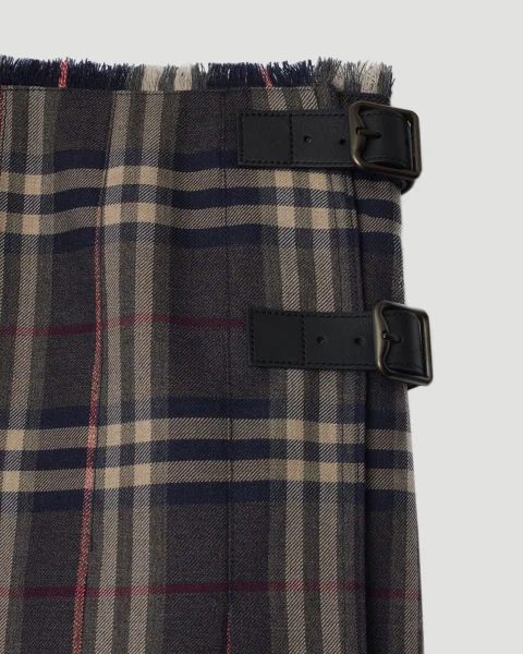 Check Wool Mini Kilt — снимка 2