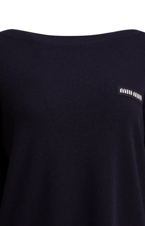 Logo Boatneck Sweater — снимка 2
