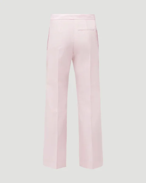 Wool Mohair Cigarette Trousers — снимка 2