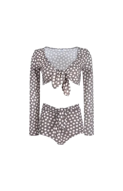 Swim Set in Creme