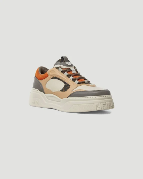 Force Trainers in Latte and Orange — снимка 2