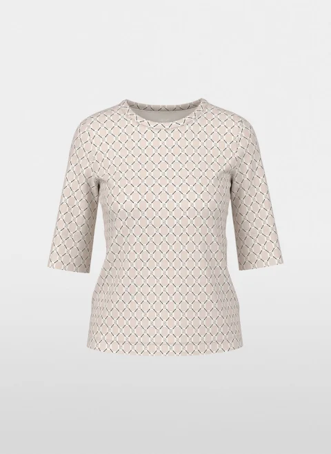 Рипсена блуза 'Chain logo' Marc Cain Sports — снимка 5