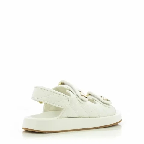 Сандали Момичета PATRIZIA PEPE – PPJ178.06 BIANCO/PLATINO — снимка 2
