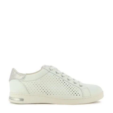 Дамски Сникърс GEOX – D151BB D JAYSEN WHITE/LT SILVER_1