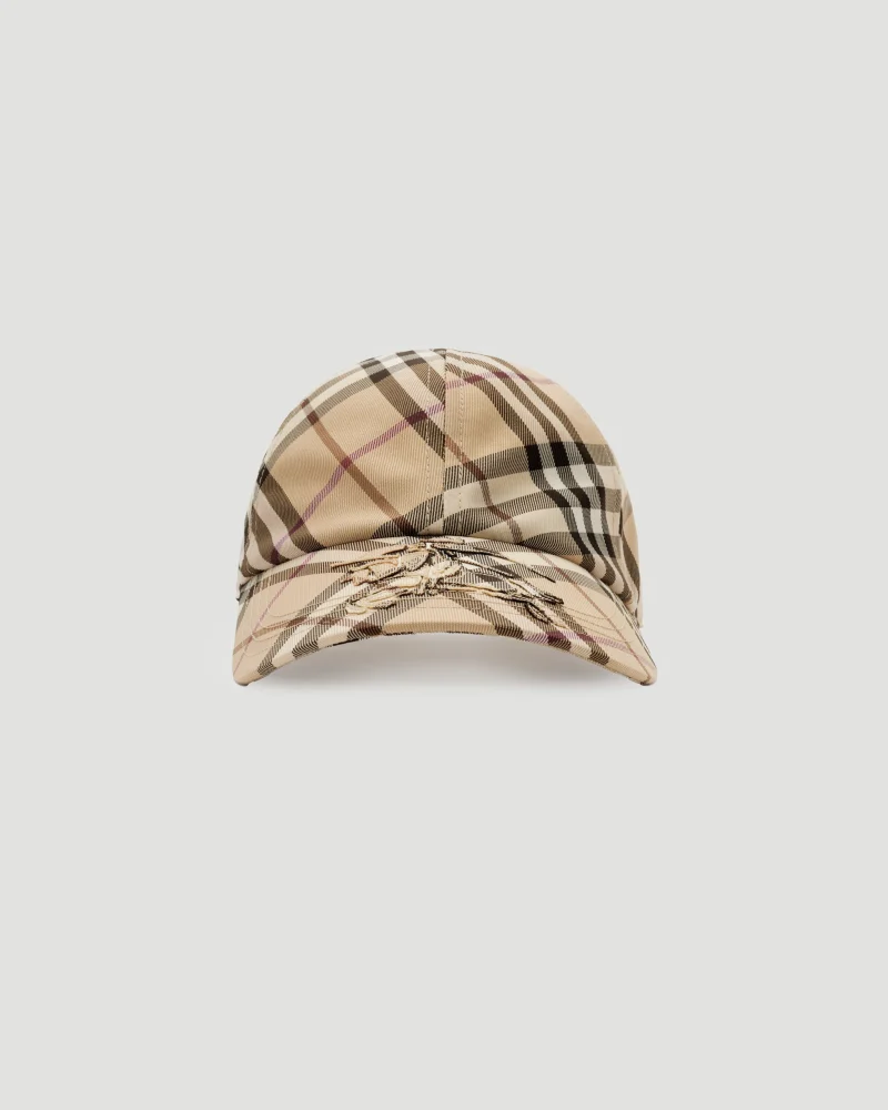 Check EKD Baseball Cap in Alabaster