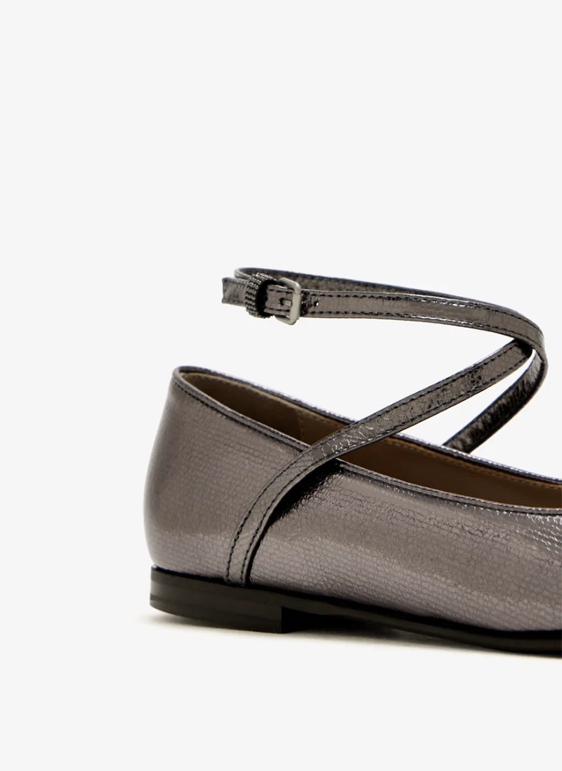 Обувки с монили Brunello Cucinelli Kids — снимка 4