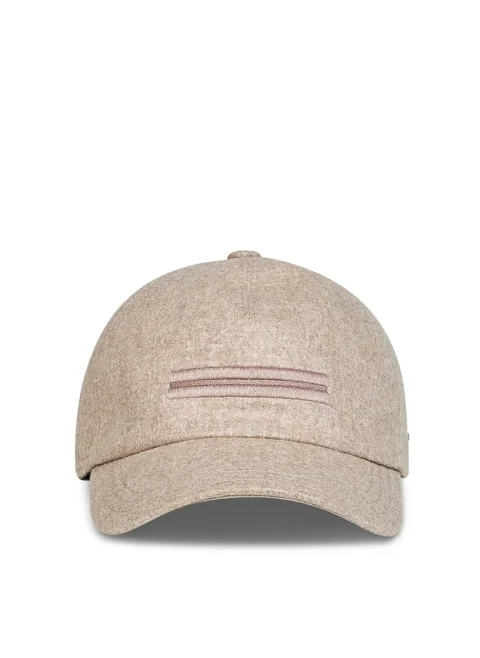 Бейзболна шапка от кашмир Zegna — снимка 2