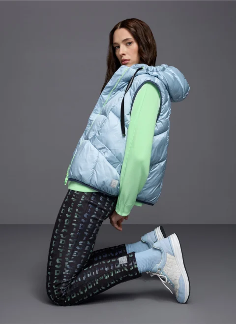 Панталон с абстрактен принт 'Sofia' Marc Cain Sports — снимка 6