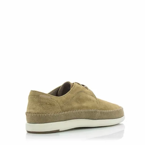 Мъжки Ежедневни CLARKS – 26171674 BRATTON LO SAND SUEDE — снимка 2