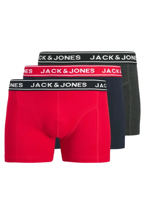 Бельо (Pack of 3) Jachector Solid Trunks 12288873 19-3923 TCX navy blazer