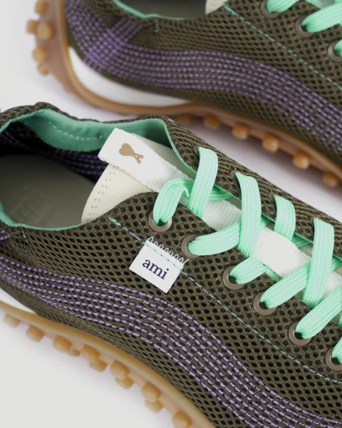 Green Mesh Mirage Sneakers — снимка 5