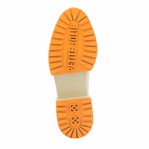 Дамски Гумени Боти PETITE JOLIE – PJ6649 J-LASTIC IVORY/MANGO — снимка 4