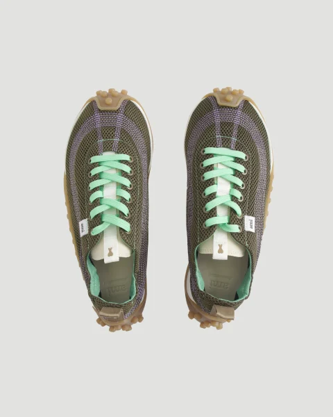 Green Mesh Mirage Sneakers — снимка 4