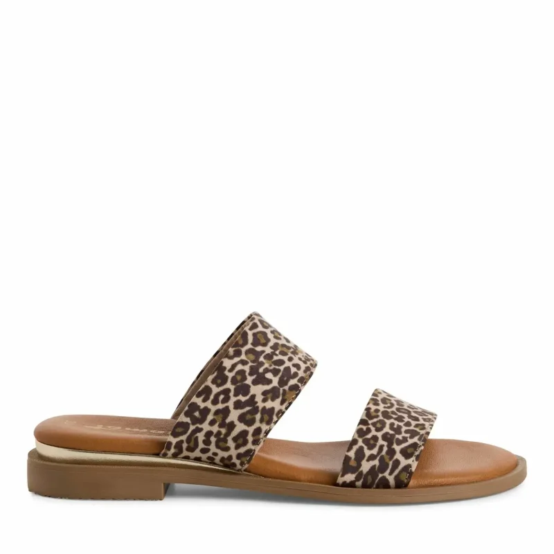 Дамски Равни Чехли TAMARIS – 1-27112-44-360 LEOPARD