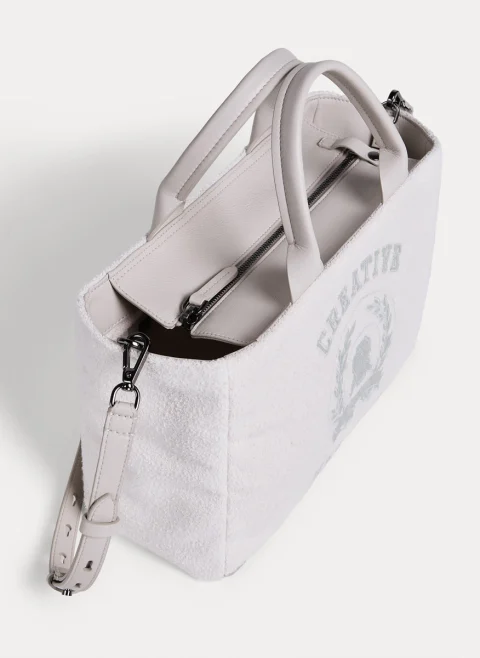 Чанта с бродерия Brunello Cucinelli Kids — снимка 3