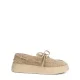 Дамски бежови мокасини Giuly Boat AGL — снимка 2
